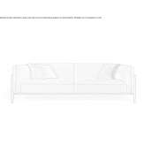 3-seater fabric sofa Zuoz