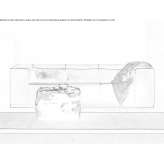 Skórzana sofa 3-osobowa Herald