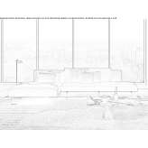 Modular sofa with chaise longue Lecinena