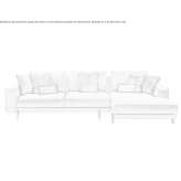 Sectional sofa with chaise longue Bolheim