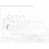 Upholstered pull-out bed Wertach