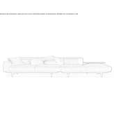 Tapicerowana sofa Cabudare