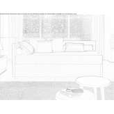 Upholstered single bed Stepnoye