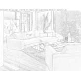 Tapicerowana sofa segmentowa Kovilj