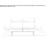 Skórzana sofa Midsund