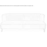 Sofa z tkaniny Tarxien