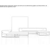 Leather sectional sofa Obergum