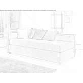 Upholstered single bed Overath