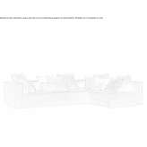 Sectional fabric sofa Halbe