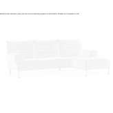 3-seater sofa with a chaise longue Summaga