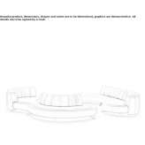 Modułowa sofa Blasdell