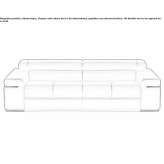 Skórzana sofa Sabetha