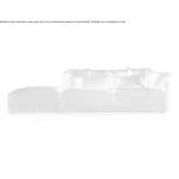 Modular sectional sofa made of fabric Texanna