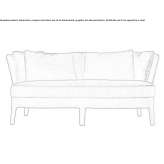 2-seater fabric sofa Mactun