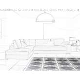 Sectional fabric sofa Ulma