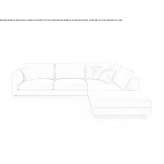 Sectional sofa Goro