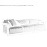 Modular fabric sofa with a removable cover Alange