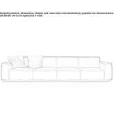 Skórzana sofa 4-osobowa Canita