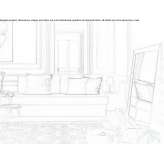 Materiałowa rozkładana sofa ze zdejmowanym pokrowcem Kayl