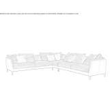Modułowa sofa segmentowa Eferding