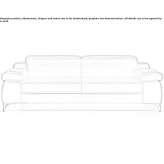 Tapicerowana sofa Spulber