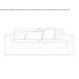 Upholstered 2-seater sofa Berceto