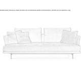 Sofa z tkaniny Rudeni