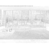 Sectional fabric sofa Lecinena