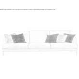 Sectional fabric sofa Moroeni