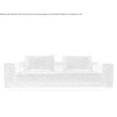Sofa materiałowa 3-osobowa Szajol