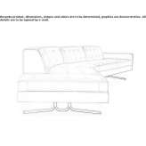 Modular leather sofa Eferding