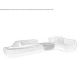 Segmentowa sofa materiałowa Vares
