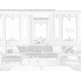 Narożna sofa segmentowa z tkaniny Rillaar