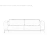 Skórzana sofa 2-osobowa Blythe