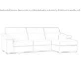 Sofa z szezlongiem Mesquite
