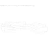 Sectional sofa Nigrita