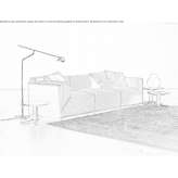 Fabric sofa Marr