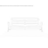 Sofa materiałowa 2-osobowa Darch