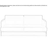 Upholstered sofa Solomons