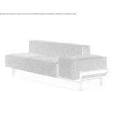 Sofa materiałowa 2-osobowa Blythe