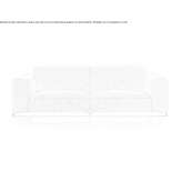 Sofa materiałowa 2-osobowa Cheverly
