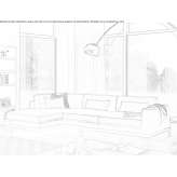 Corner modular leather sectional sofa Moere