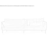Sectional fabric sofa Kolut