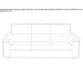 Sofa 3-osobowa tapicerowana Zavet