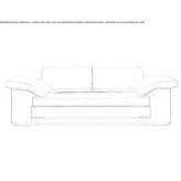 Sofa 2-osobowa Lisse