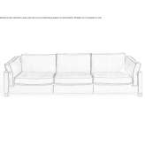 3-seater sofa Weissach