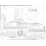 Modular sofa Lecinena