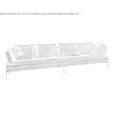 Fabric sofa Lovisa
