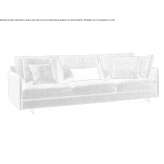 Sectional fabric sofa Villazon