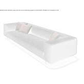 Sofa materiałowa 3-osobowa ze zdejmowanym pokrowcem Rottne